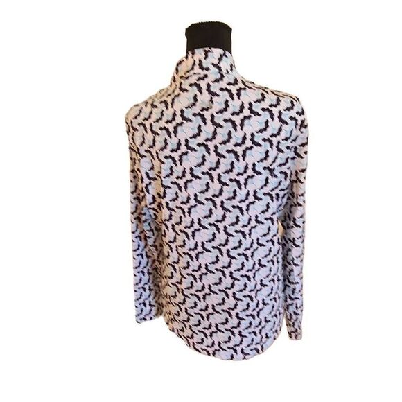 Nivo Womens Long Sleeve Mock Neck Sun Protection Golf Top Large - Picture 3 of 12